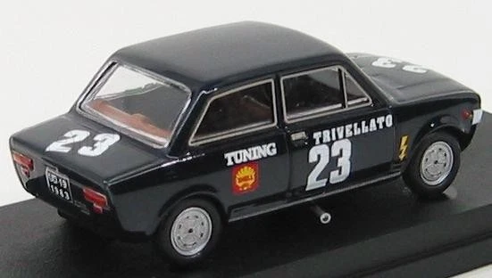 1/43 RIO FIAT 128 N 23 TRIVELLATO TUNING - MONZA 1970 CRASSEVIG BLUE - Immagine 2 di 3