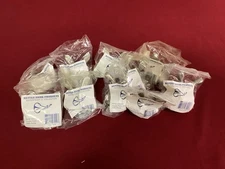 BETTER HOME PRODUCTS DOUBLE ROBE HOOK CHROME LOT OF 10