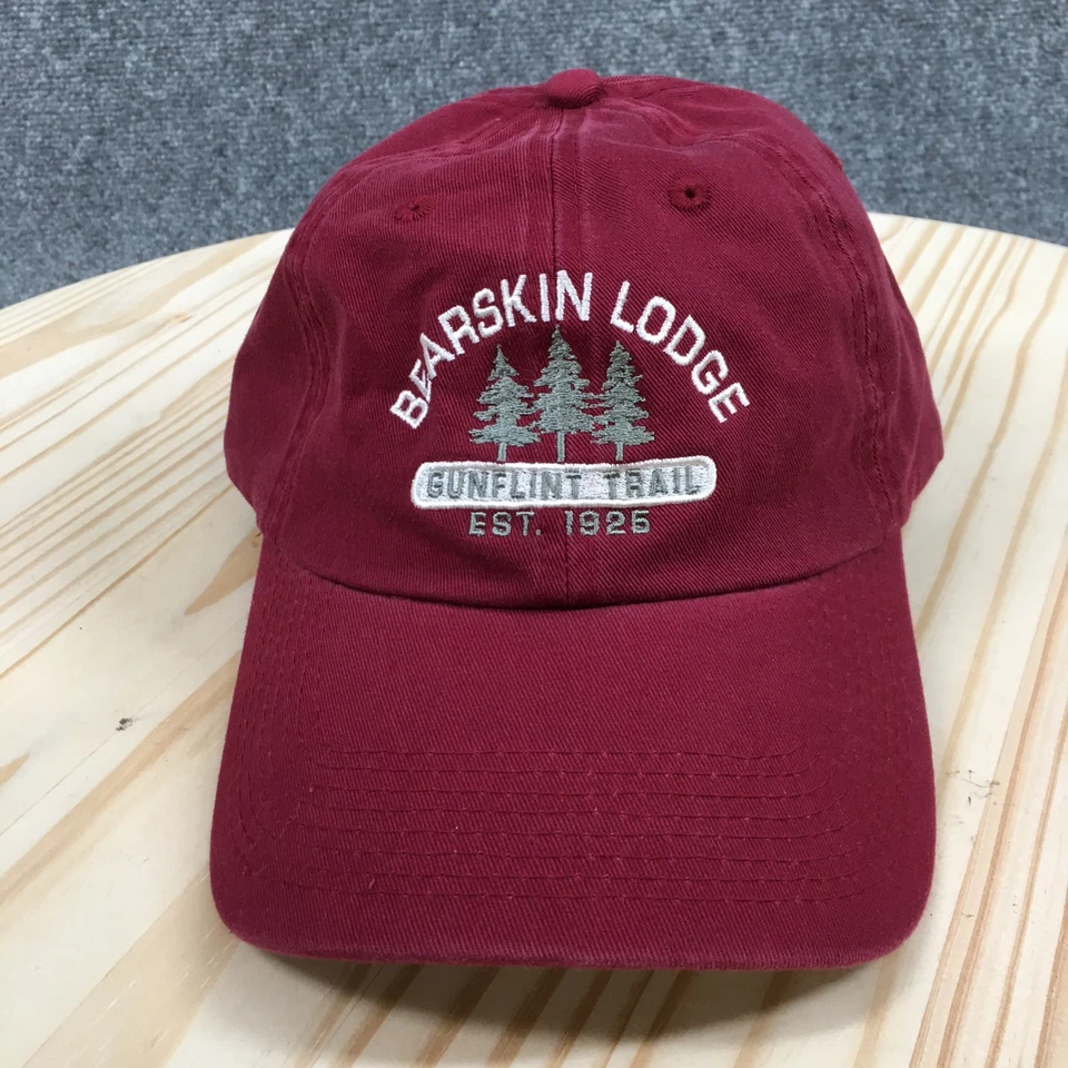 Gorra de béisbol Bearskin Lodge Gunflint Trail Fahrenheit unisex roja OS ajustable Foto 2 de 4