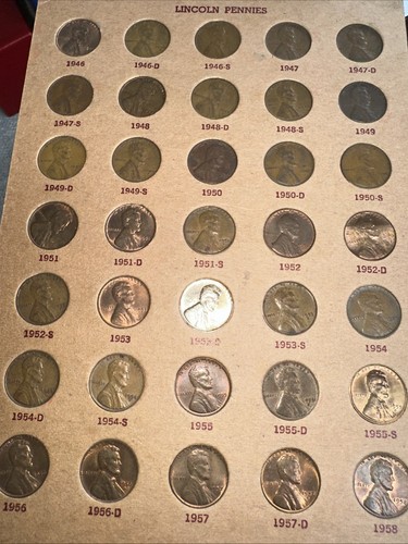 Lincoln penny coin folder starting 1946 - Picture 2 of 4