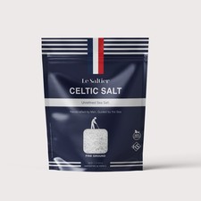 Fine Ground French Mineral Celtic Unrefined Sea Salt 1.1 lbs 100 Organic