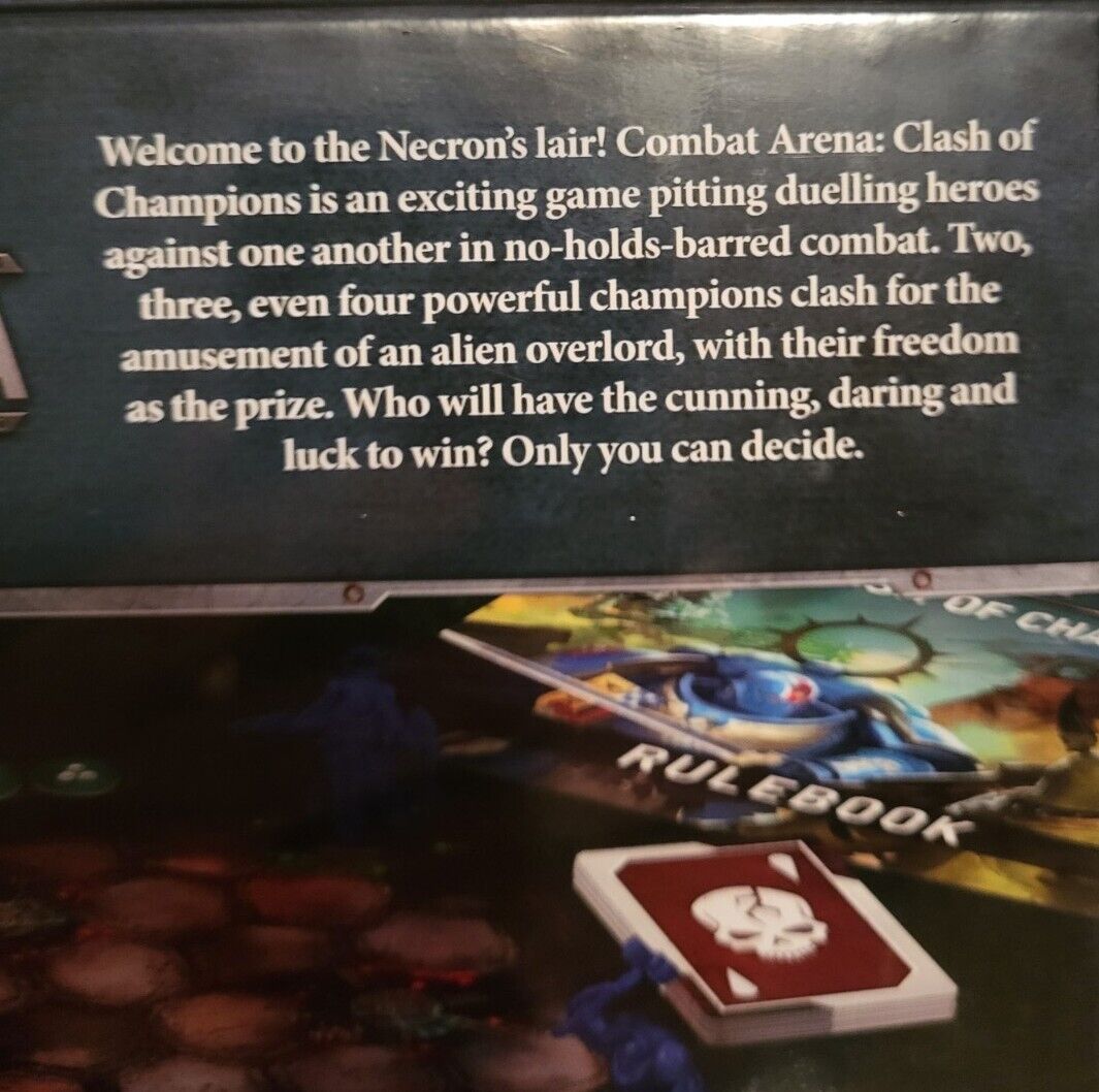 Combat Arena: Clash of Champions, Board Game