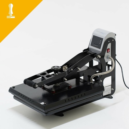 Termopressa professionale ALTA PRESSIONE 40x50 cm pressa a caldo semiautomatica - Foto 2 di 6