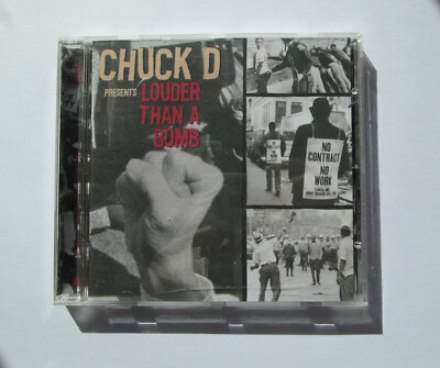 Chuck D presents - Louder Than A Bomb CD Album Rap Hip Hop Sehr guter Zustand