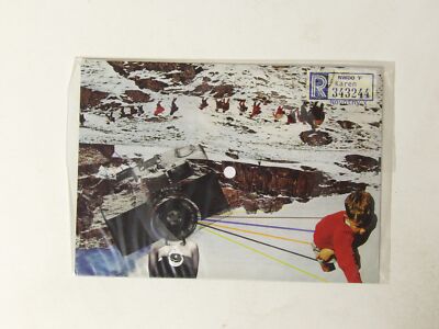 Karen Novotny X: 3 Minuten über Brüssel seltene Flexi Postkarte postfrisch versiegelt