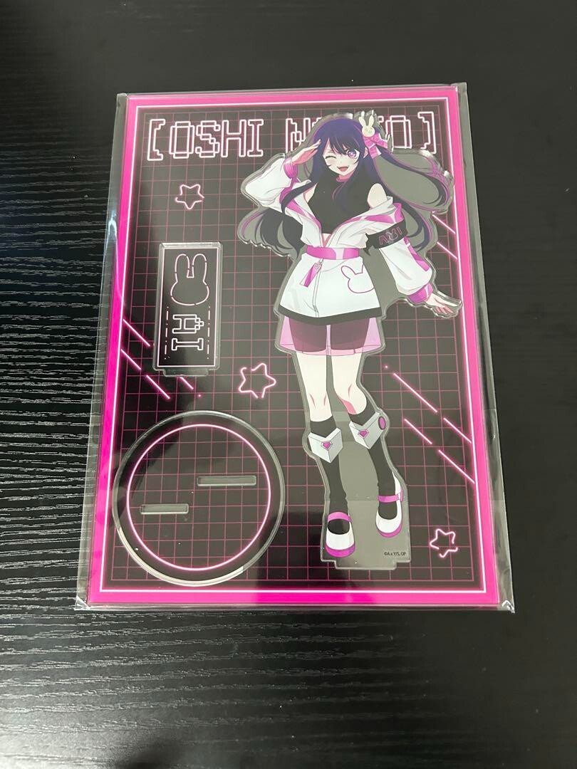 Oshi No Ko Hoshino Ai Mega Acrylic Stand Black Pink 2025 Don