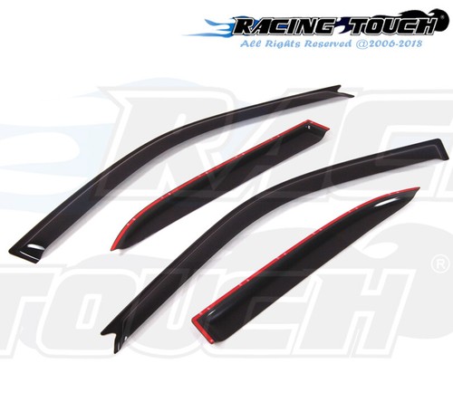 JDM Window Visor Deflector Out-Channel Smoke Tinted 4pcs For Lexus IS300 01-05 - Bild 3 von 7
