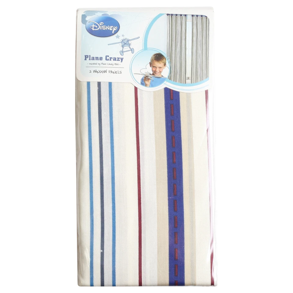 Disney Plane Crazy Window Panels Curtains Inspired by 1928 Mickey Mouse Cartoon Foto 2 de 4