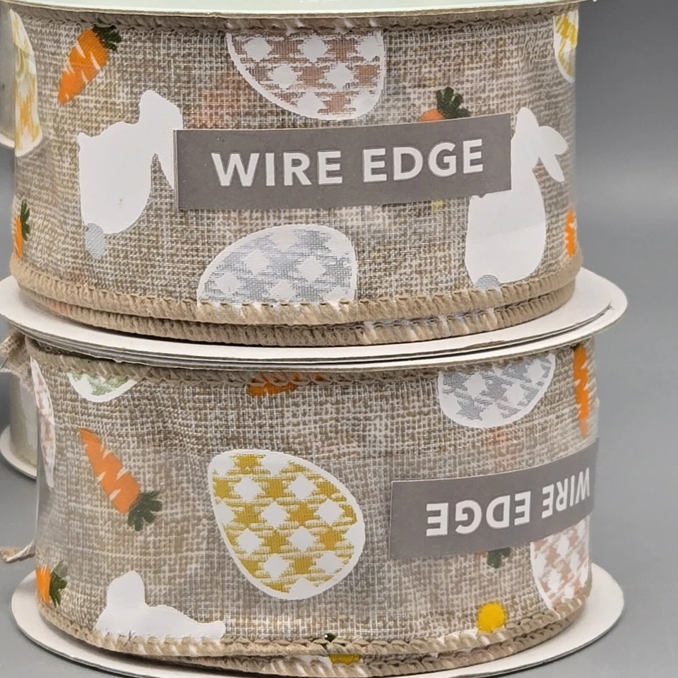 Place & Time Easter Ribbon Lot 8 - 3/8", 5 - 7/8", 2 - 1.5" Pastels *read* - Image 4 of 4