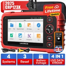 LAUNCH CRP123X OBD2 Scanner ABS SRS Code Reader Car Diagnostic Tool W/EL-50448
