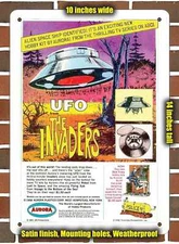 Metal Sign - 1968 The Invaders UFO Model Kit- 10x14 inches