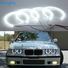 4x131mm Smd Led Angel Eye kit Ring Halo light DRL For BMW 3 Series E36 1990-2000