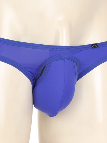 Mens Bulge Pouch Thongs Underwear Sexy Low Rise Seamless Bikini G-string Panties - Picture 38 of 84