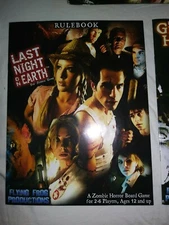 Last Night On Earth Plus Growing Hunger Zombie Board Game Combine In One Box