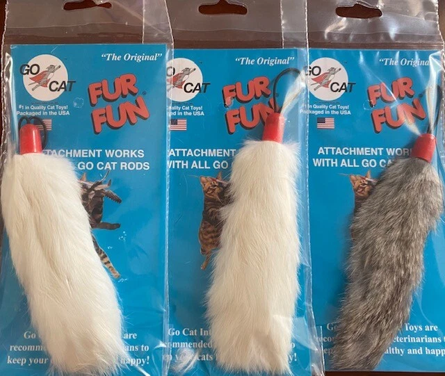 GO CAT FUR FUN INTERACTIVE TOY CAT NIP KITTEN PLAY COUNT OF 3
Opens in a new window or tab