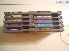 NINTENDO NES 10 GAME LOT -Bayou Billy, Commando & More - Cleaned, Tested,Works
