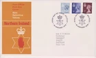 GB ROYAL MAIL FDC FIRST DAY COVER 1978 N IRELAND DEFINITIVES BELFAST PMK