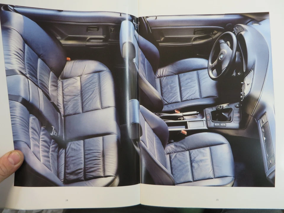 LIBRETTO INFORMATIVO BMW SERIE 3 - GERMANY 1991 - - Immagine 4 di 4