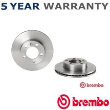 Image of Brembo Front Brake Disc Fits Renault Master 2010- Vauxhall Movano 2010-