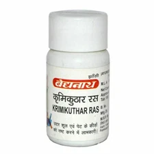 Baidyanath Herbal Krimikuthar Ras 80 Tablet Pack of 2