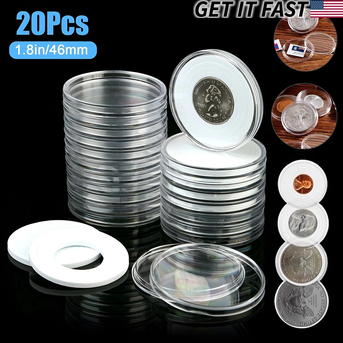 硬币胶囊| eBay