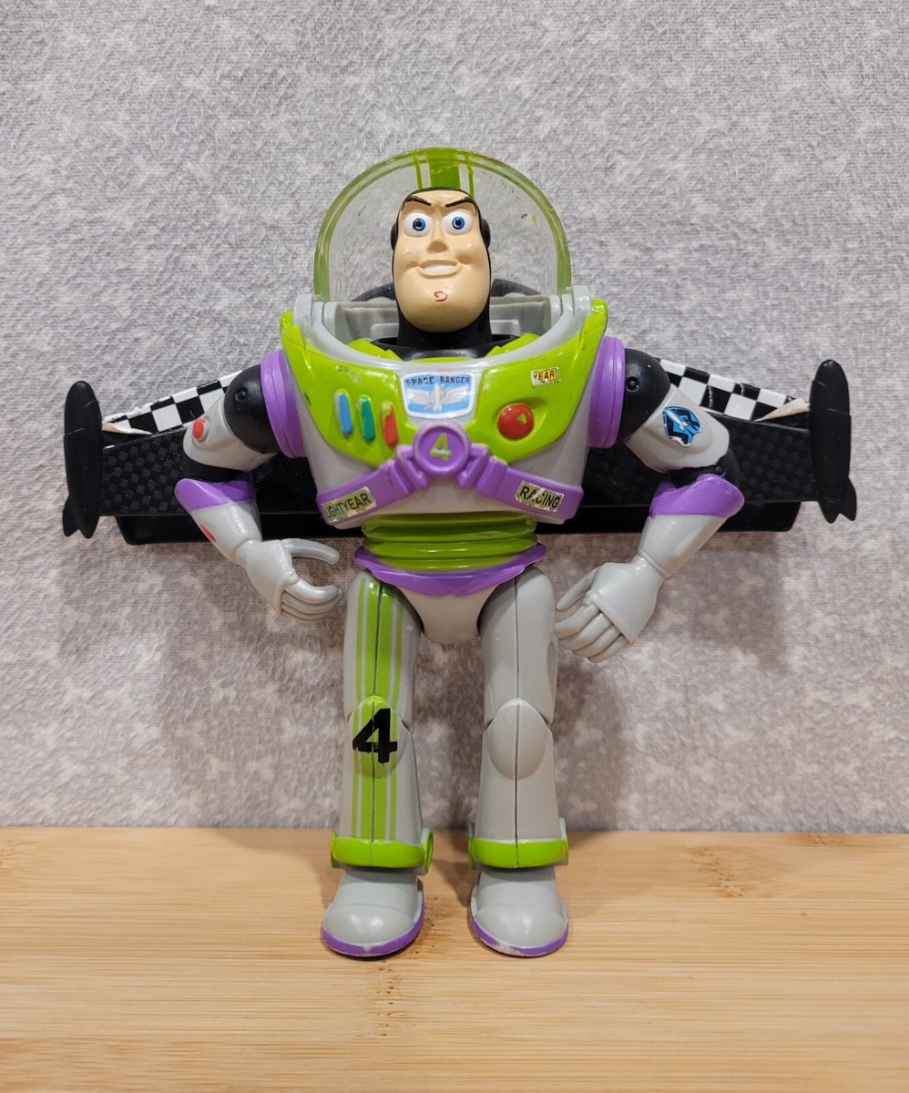 2011 Toy Story Mattel RC’s Race Buzz Lightyear Turbo Wings Action Figure 6