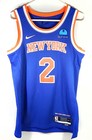 Miles McBride #2 New York Knicks Nike Swingman Icon Ed. Sphere Jersey Blue 40