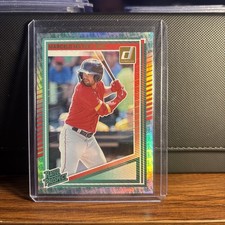 2025 Donruss Marcelo Mayer Liberty Variation Rated Prospect Card- Red Sox