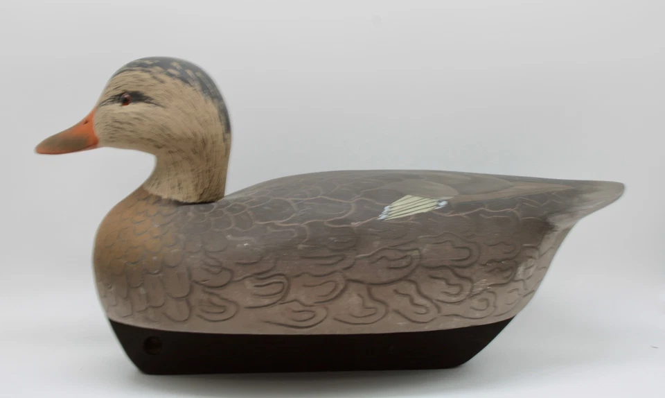 Ken Harris - 14" isca de pato de galinha pato pato pato pato - pintura original - assinado Woodville NY - Imagem 4 de 4