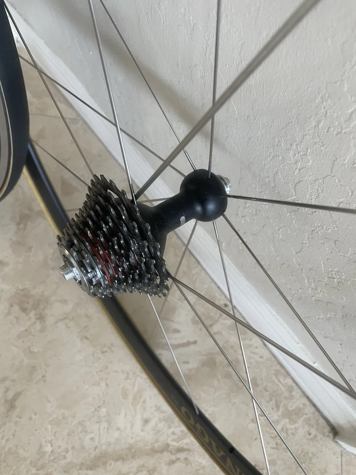 Juego de ruedas cubierta Campagnolo Colnago Carbon Shamal 700c Foto 4 de 4