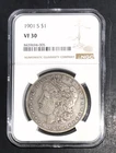1901-S $1 Morgan Silver Dollar *Better Date* Very Fine NGC VF 30