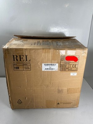REL Acoustics T/9x Subwoofer 10'' Down-Firing 300W A/B Amplifier - Piano Black
