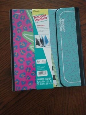 Trapper Keeper ~ Binder Retro Portfolio Folder 2021 Mead (C) 12 3/16'' x 11 1/4''
