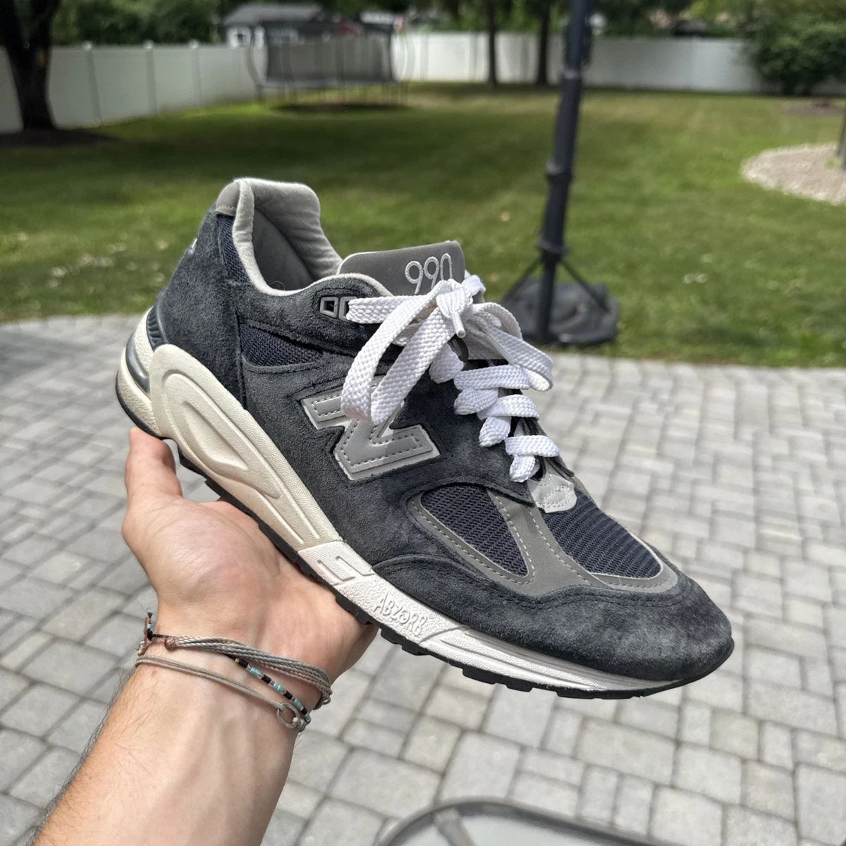 New Balance 990v2 Made in USA Navy | eBay