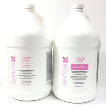 (2 Gallon Set) Biolage Color Last Shampoo and Conditioner Gallon Duo, 3.75L