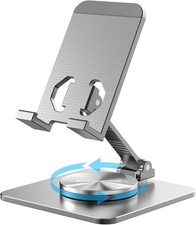 Cell Pe Tablet Stand for Desk, Aluminum Adjustable Holder for iPe,