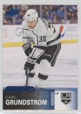 2019-20 Upper Deck Overtime Rookies Blue Foil Carl Grundstrom #56 0m8e