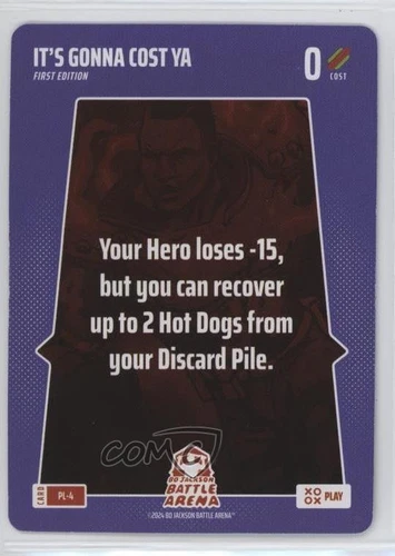 2024 Bo Jackson Battle Arena TCG Alpha Edition Play Cards #PL-4 0ix9