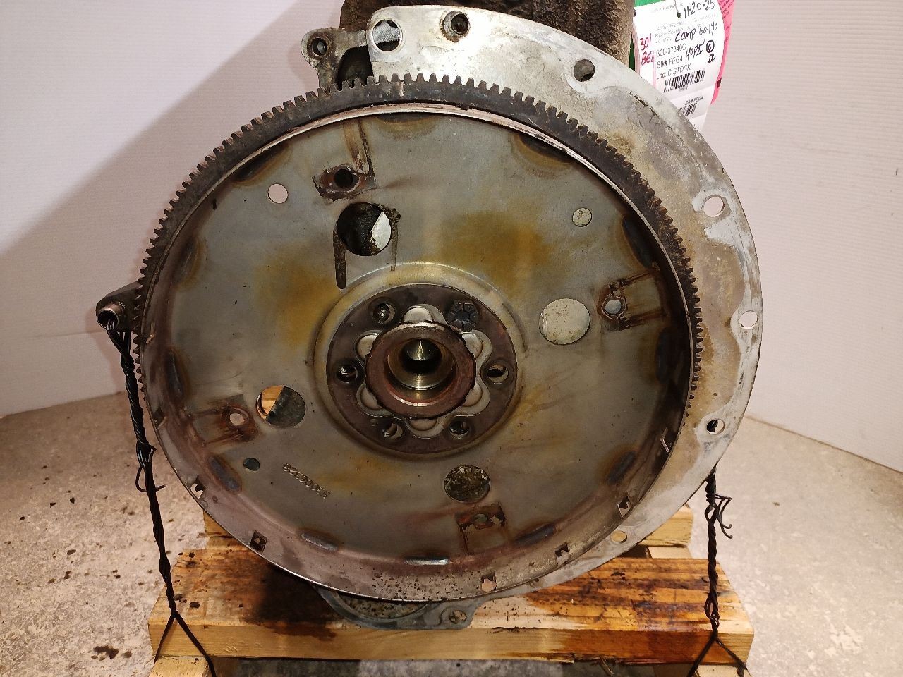 4.0L Engine from 1993 Jeep Wrangler VIN S [167,672 miles] 12482769