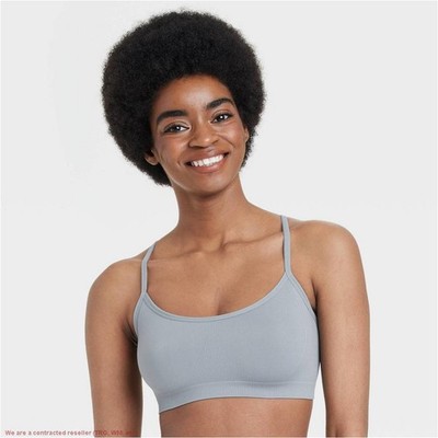 Women's Seamless Bralette - Colsie Gray M *SEE DEAL!!!*