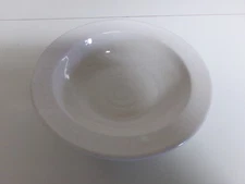 Vintage Bath and Body Works "At Home" Collection 8.5" Rimmed Ceramic Bowl