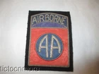POST WAR US VIETNAM ERA MILITARY BULLION PATCH 82nd AIRBORNE DIV AA ALL AMERICAN