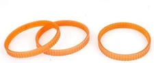 XMHF 3pcs Woodworker Electric Planer Drive Driving Belt for 1900B Orange 