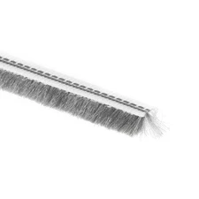 Brush Weather Stripping 10M/32.8Ft Card-Slot Brush for Door Window 6mm x 6mm