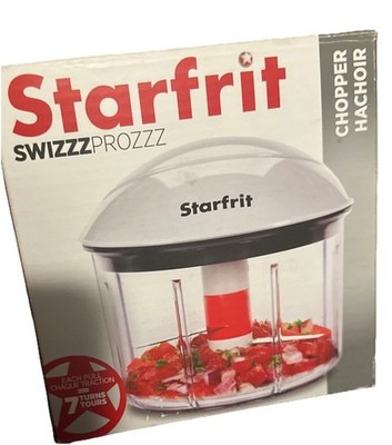 NEW Starfrit Swizzz Prozzz Food Chopper The Cutting Revolution SP 20