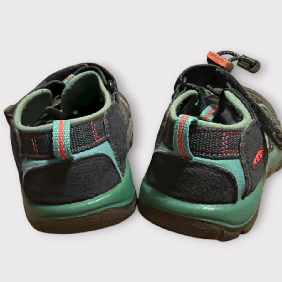 Sandalias Keen Newport H2 Niños Jóvenes Talla 12 Azul Gris Rosa Lavables Zapatos Deportivos Foto 2 de 4