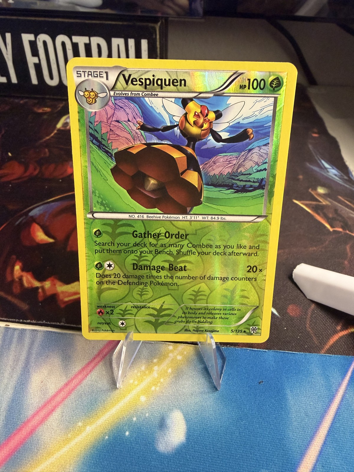 Vespiquen 5/135 Plasma Storm Reverse Holo