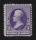 CKStamps: US Stamps Collection Scott#221 3c Jackson Mint LH OG