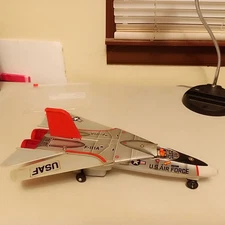 VINTAGE F 111 NOMURA TIN LITHOGRAPH AIRPLANE WORKS