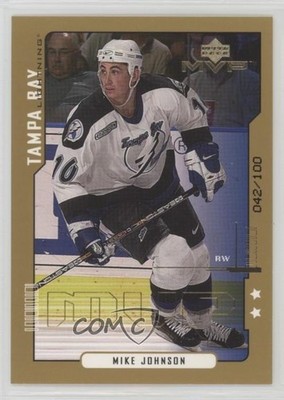 2000-01 Upper Deck MVP Second Star 42/100 Mike Johnson #161 0dg